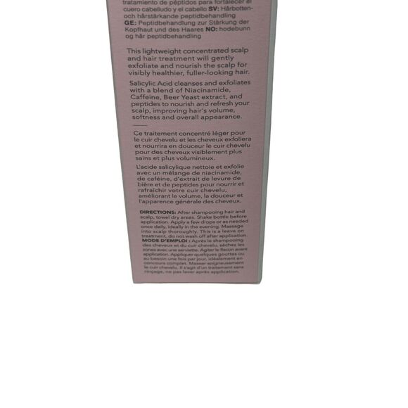 Saturday Skin Scalp & Hair Strengthening Peptide Treatment 2.70 Fl Oz - Picture 4 of 12